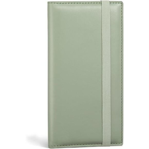Checkbook Cover for Personal Checkbook Sage Green - Picture 1 of 7
